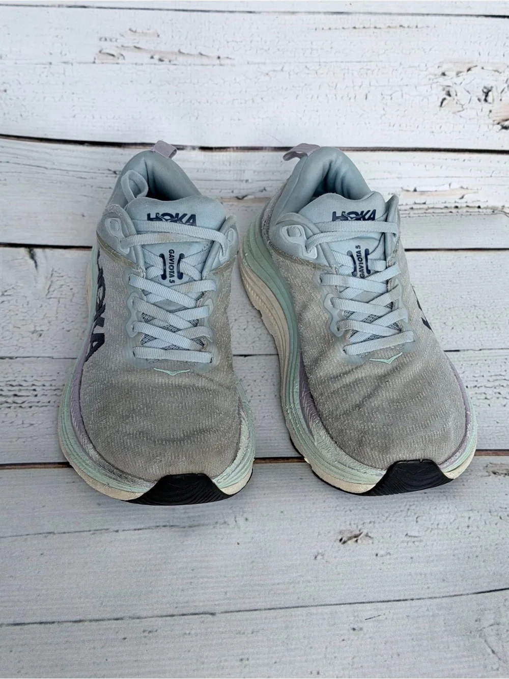 HOKA Gaviota 5 Air Blue Sunlit Ocean Stability Shoes - Women's Size 7